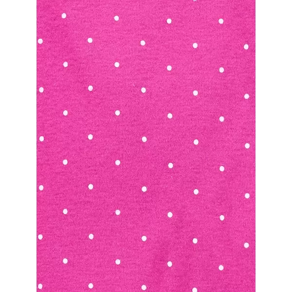 imageSimple Joys by Carters Unisex Babies Toddlers and Kids 3Piece SnugFit Cotton Christmas Pajama Set Pack of 3Navy PenguinPink Dots
