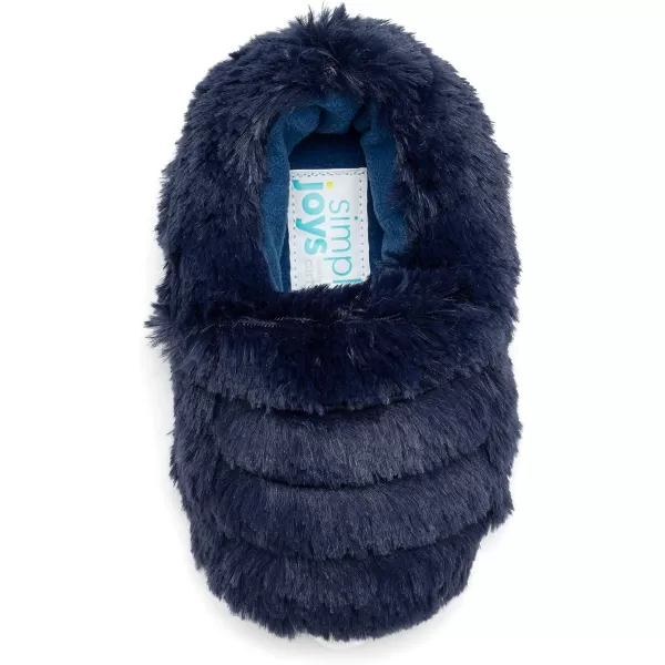 imageSimple Joys by Carters Unisex Babies and Toddlers Fuzzy Slipper Navy M Toddler 14 YearsSimple Joys by Carters Unisex Babies and Toddlers Fuzzy Slipper Navy M Toddler 14 Years
