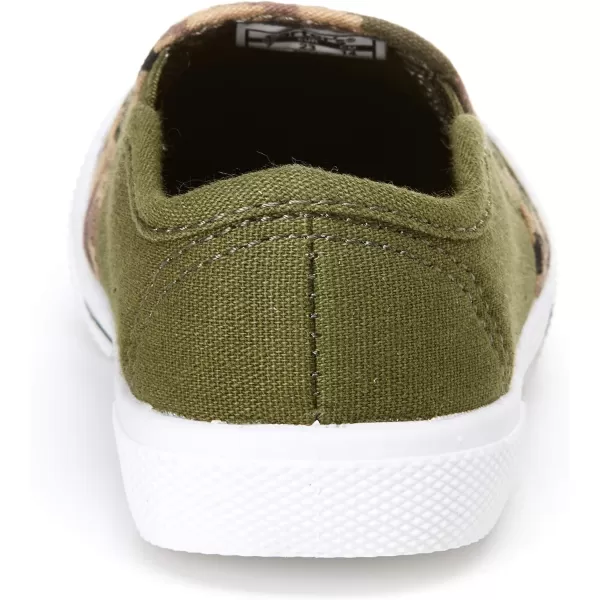 imageSimple Joys by Carters Unisex Kids and Toddlers Casual Slipon Canvas ShoeGreen Camo