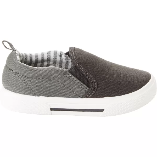 imageSimple Joys by Carters Unisex Kids and Toddlers Casual Slipon Canvas ShoeGrey