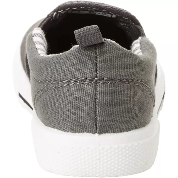imageSimple Joys by Carters Unisex Kids and Toddlers Casual Slipon Canvas ShoeGrey