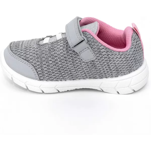 imageSimple Joys by Carters Unisex Kids and Toddlers Jordynn Knitted Athletic SneakerSilver