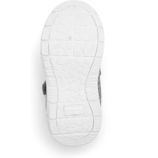 imageSimple Joys by Carters Unisex Kids and Toddlers Jordynn Knitted Athletic SneakerSilver