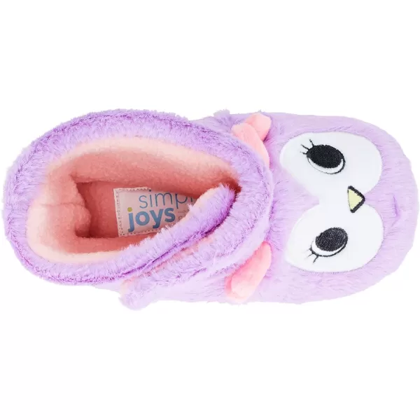 imageSimple Joys by Carters UnisexChild Fuzzy SlipperLilac Owl