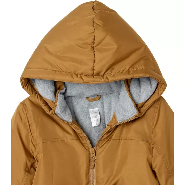 imageSimple Joys by Carters unisexadult Waterresistant Snowsuit Set  Hooded Winter JacketCamel