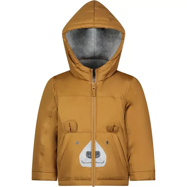 imageSimple Joys by Carters unisexadult Waterresistant Snowsuit Set  Hooded Winter JacketCamel