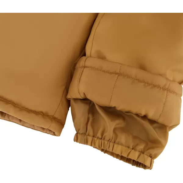 imageSimple Joys by Carters unisexadult Waterresistant Snowsuit Set  Hooded Winter JacketCamel