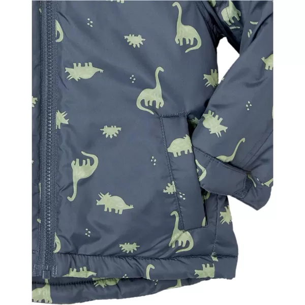 imageSimple Joys by Carters unisexadult Waterresistant Snowsuit Set  Hooded Winter JacketDino