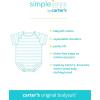 imageSimple Joys by Carters unisexbaby 8pack Shortsleeve BodysuitWhite