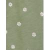 imageSimple Joys by Carters Girls ShortSleeve Shirts and Tops Pack of 3GreyLight OrangeOlive Flowers