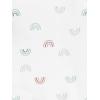 imageSimple Joys by Carters Unisex Babies ShortSleeve BodysuitAnimalRainbowStripeText Print