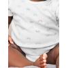 imageSimple Joys by Carters Unisex Babies ShortSleeve BodysuitAnimalRainbowStripeText Print
