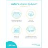 imageSimple Joys by Carters unisexbaby 3pack Shortsleeve BodysuitBlack Text PrintGrey MomWhite