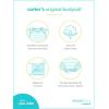 imageSimple Joys by Carters unisexbaby 4pack Side Snap BodysuitBlue FloralBrown Animal PrintLight GreyWhite Dots