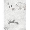 imageSimple Joys by Carters unisexbaby 4pack Side Snap BodysuitBrownGrey Forest AnimalsWhiteBear Print