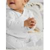 imageSimple Joys by Carters unisexbaby 4pack Side Snap BodysuitJade Green StripeLight GreyOliveWhite Clouds