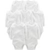 imageSimple Joys by Carters unisexbaby 7pack Long Sleeve BodysuitWhite