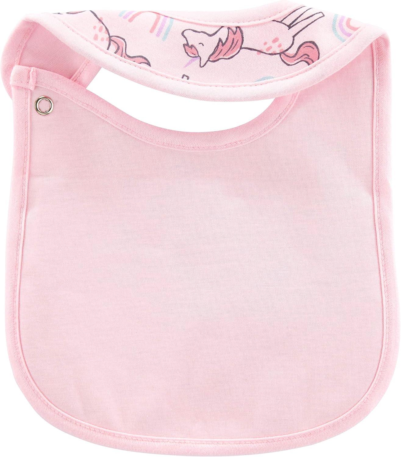 imageSimple Joys by Carters Baby 7Pack Teething BibsMulticolorFloralUnicorn