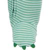 imageSimple Joys by Carters Baby Boys 2Way Zip Thermal Footed Sleep and Play Pack of 2Dark Grey DinosaurMint Green Stripe