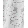 imageSimple Joys by Carters UnisexBaby 3Pack Cotton Wearable BlanketsSheepClouds