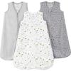 imageSimple Joys by Carters UnisexBaby 3Pack Cotton Wearable BlanketsAnimalStripe
