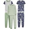 Green Stripe/Grey Heather/Indigo Wash Dinosaur