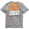 imageSimple Joys by Carters Baby Boys 3Pack ShortSleeve Tee ShirtsBlue StripeGrey DinosaurNavy Text Print