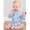 imageSimple Joys by Carters Boys 2Pack 1Piece Zip RashguardsBlueRed