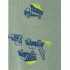 imageSimple Joys by Carters Kids 3Pack Snug Fit Footless Cotton PajamasBlue StripeGreen TrucksWhite Dinosaur
