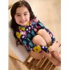 imageSimple Joys by Carters Girls Long Sleeve Zipper One Piece SwimsuitFloral