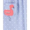 imageSimple Joys by Carters Baby Girls 3Pack Romper Sunsuit and DressFlamingoFlowersSea Friends