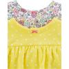 imageSimple Joys by Carters Baby Girls 3Pack Romper Sunsuit and DressPink DotsWhite FloralYellow Bird