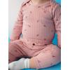 imageSimple Joys by Carters Baby Girls 4Pack PantsGreyPinkPlumWhite Flowers