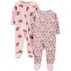 Pink Bear/White Floral
