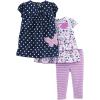 imageSimple Joys by Carters babygirls 3piece Assorted Playwear Sets