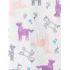 imageSimple Joys by Carters Baby Girls 2Pack Cotton Snap Footed Sleep and PlayPurple DotsWhite Unicorn
