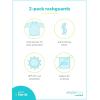 imageSimple Joys by Carters Girls Baby and Toddler 2Pack RashguardsCoral PinkNavy