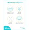 imageSimple Joys by Carters babyboys 6pack Shortsleeve BodysuitMulticolorDogsMini StripeSports Pack