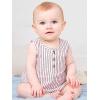 imageSimple Joys by Carters babyboys Button Rompers Pack of 2NavyRed Stripe