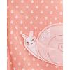 imageSimple Joys by Carters babygirls 3pack Snapup RompersRoseWhiteBeige