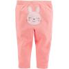 imageSimple Joys by Carters babygirls 6piece Bodysuits Short and Long Sleeve and Pants SetMulticolorBunnyDotsText Print