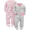 Grey Butterfly/Pink Floral
