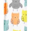 imageSimple Joys by Carters Baby 2Pack Neutral Fleece Footed Sleep and PlayGrey MonkeyWhite Owl