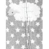 imageSimple Joys by Carters Baby 2Pack Neutral Fleece Footed Sleep and PlayGrey StarsMint Green Elephant