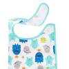 imageSimple Joys by Carters Baby 4 Pack Feeder Bibs Fire TrucksMonstersStripe One SizeTeal Blue  FiretruckMonsterStripe