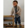 imageSimple Joys by Carters Baby Hooded Sherpa JacketWashed Khaki Brown