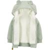 imageSimple Joys by Carters Baby Hooded Sweater Jacket with Sherpa LiningGreen