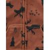 imageSimple Joys by Carters babyboys 4piece Jacket Pant and Bodysuit SetBlackBrown ReindeerGrey HeatherWhite Stripe
