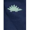 imageSimple Joys by Carters babyboys 4piece Jacket Pant and Bodysuit SetDark BlueGreenGrey DinosaurNavy Stripe