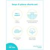 imageSimple Joys by Carters babygirls 4piece Playwear Set